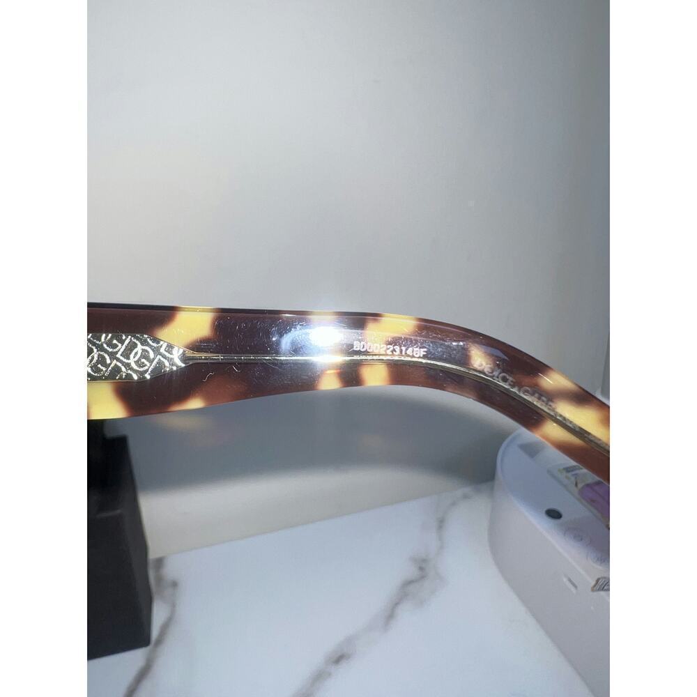 Dolce & Gabbana Yellow Havana Sunglasses - Like New Condition - Picture 3 of 5